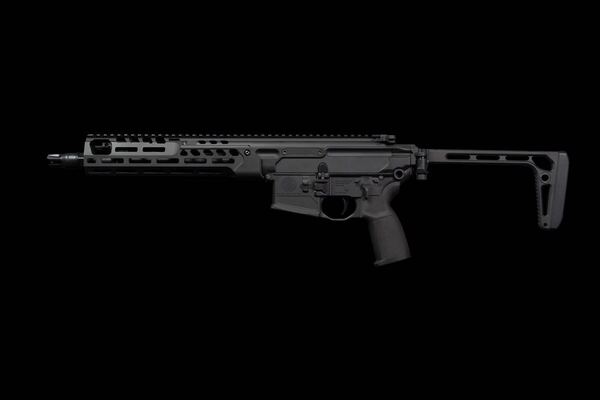 APFG MCX SPEAR LT 11.5in SBR GBB ガスガン BLACK セラコート刻印仕様