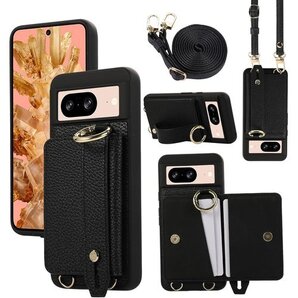 UnnFiko For Google Pixel 8 れ 携帯保護カバー Google Pixel 8ブラック 1448