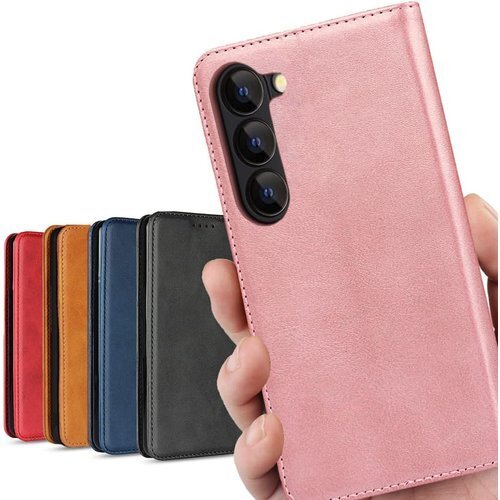 S23 galaxy ケース 手帳型 Galaxy S カード入れ スタンド機能 落ち着いた色 レトロ ピンク 530