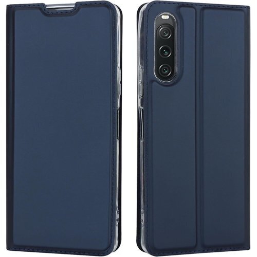 Xperia 10 V ケース ソニー xperia り 薄型 軽量 耐汚れ 耐衝撃 防塵 人気 4色 深い青 651