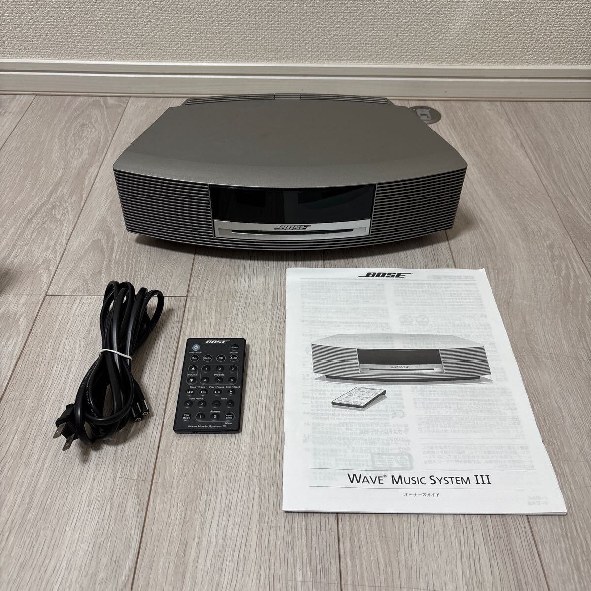 動作品】BOSE WAVE Music System III ホワイト｜Yahoo!フリマ