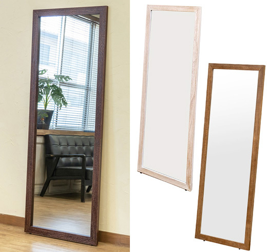 大型ミラー　立て掛ミラー　全身鏡　姿見　中古良品 全身鏡 姿見鏡 全身ミラー 大型ミラー ビッグミラー ジャンボミラー 鏡