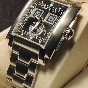 送料込み HAMILTON Jazz master TRENT Quartz ムーンフェイズ ハミルトン トレント ジャズマスター 腕時計 クォーツ