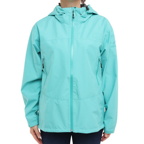 【送料無料】ミズノ(MIZUNO)レインウェア ゴアテックス GORE-TEXジャケット B2JE9X1024 レインコート ターコイズ レディース Mサイズ