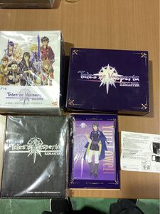 PS4 テイルズオブヴェスペリア リマスター 10thアニバーサリーエディション 未開封 レザーフォトスタンド ブロマイド9種付き ★0024 O-1