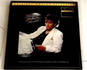 Michael Jackson Thriller Mobile Fidelity MFSL UltraDisc One-Step Numbered 2193 ナンバー入り マイケル・ジャクソン スリラー 新品