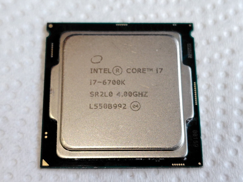 Yahoo!オークション -「intel core i7 6700t」の落札相場・落札価格