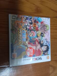 超旧型品 未使用 未開封 リスク品 ワンピース 超グランドバトル X 3DS用ソフト 特典は有効期限切れ バーコード番号 4560467045496