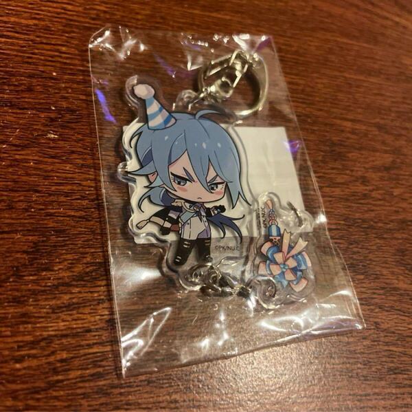 ■ NUカーニバル ぬカニ ■ エドモンド 誕生日シリーズ アクリルキーホルダー ちびキャラつながるキーホルダー 誕生日パーティー birthday