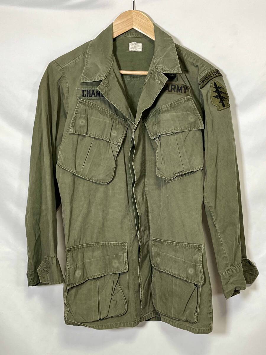 実物 1st Model ジャングルファティーグ 半袖カスタム USAF