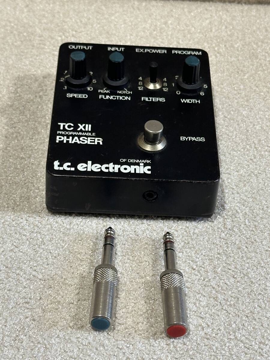tc.electronic フェイザー　ジャンク品 1円スタート TC electronic エフェクター PHASER XII B/K
