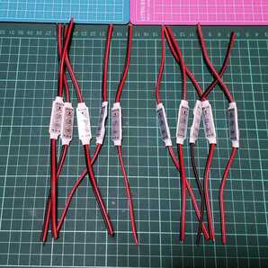 即決《送料無料》 10個小型 LED コントローラー 調光 点滅5 パターン スピード調整可能 ラジコン バイク LEDテープ ライト パーツ