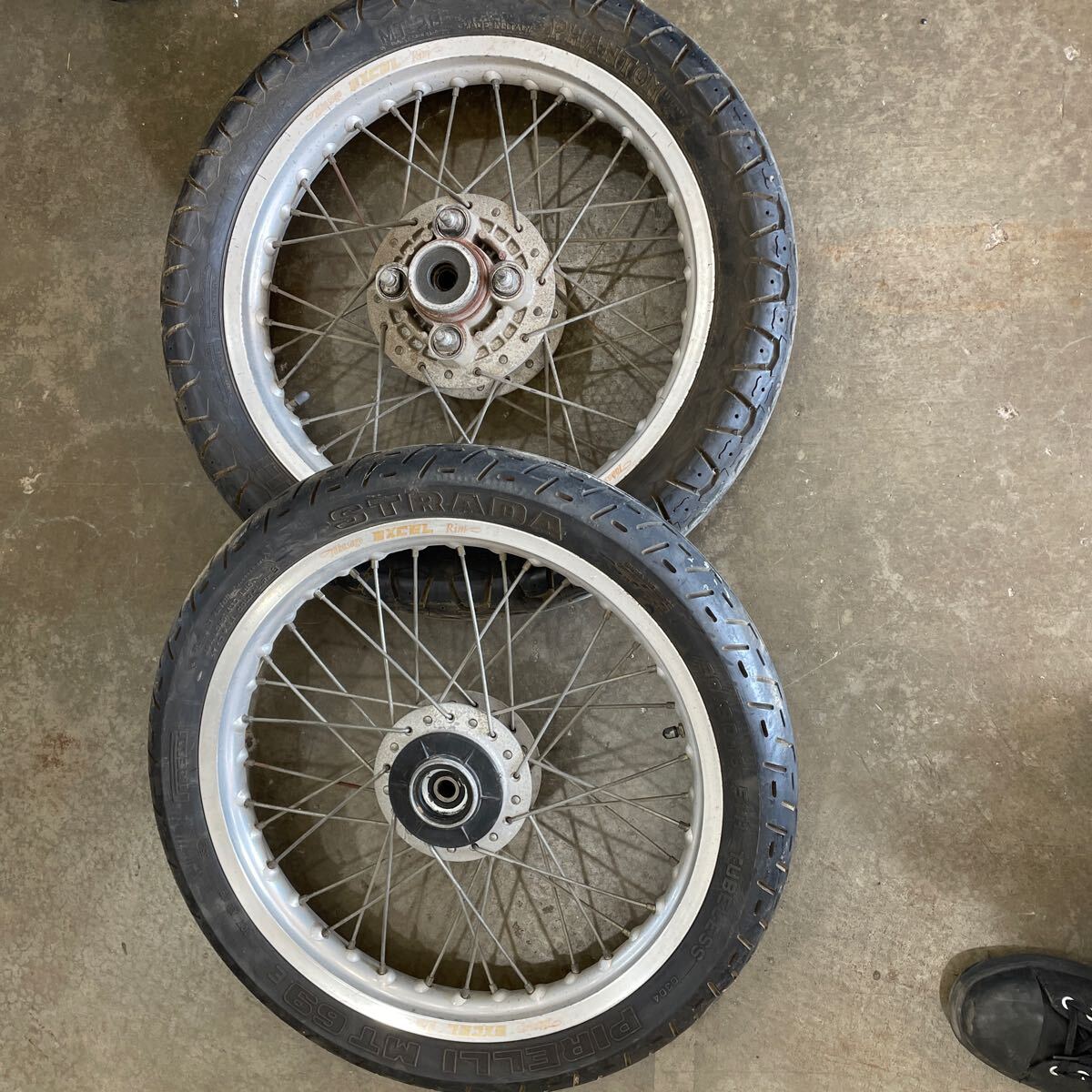 17 Takasago EXCEL Rim 17X3.00 36ホール 黒 中古 - メルカリ