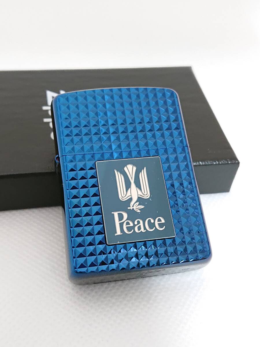 Yahoo!オークション -「ブルーチタン zippo peace」(たばこ Yahoo!オークション -「ブルーチタン zippo peace」(たばこ