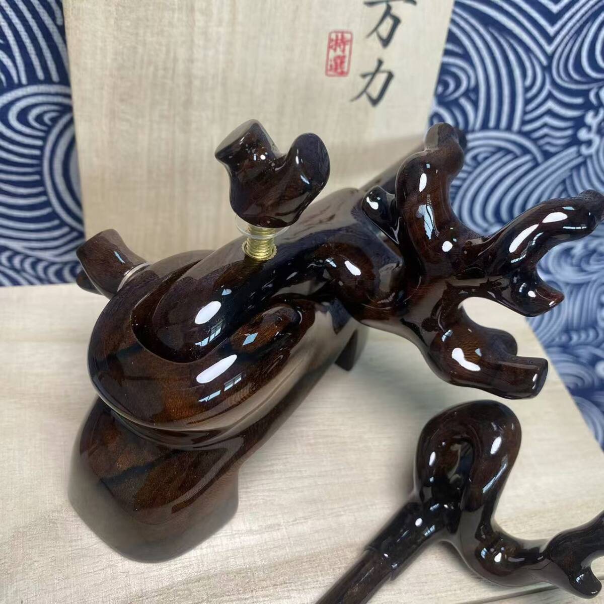 Yahoo!オークション -「黒柿 万力」(ヘラブナ竿、コイ竿) (淡水 Yahoo!オークション -「黒柿 万力」(ヘラブナ竿、コイ竿) (淡水
