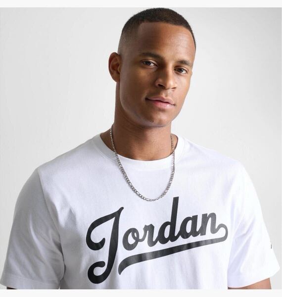 新品 US 2XL ジョーダン Tシャツ MVP フライト ショートスリーブ クルー NIKE メンズ トップス 半袖 Jordan 白 ホワイト ロゴT Jumpman