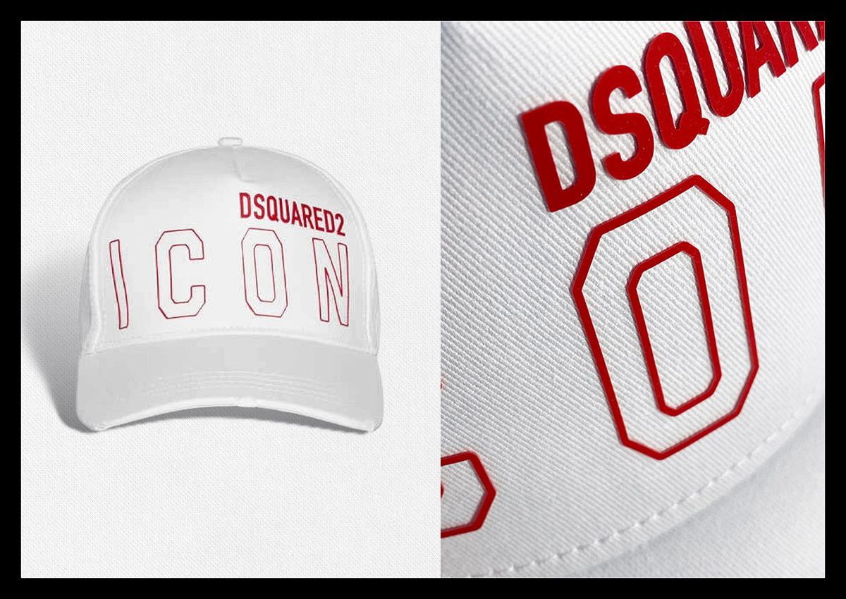 新品 DSQUARED2 MINI ICON BASEBALL CAP