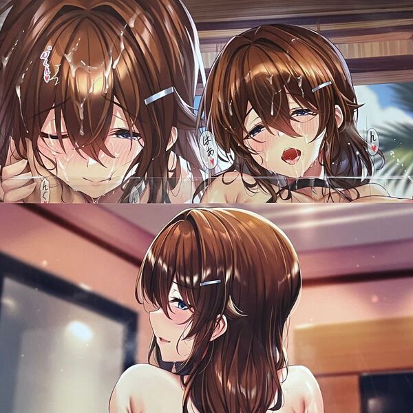 新品未開封 FANZAオンラインくじ KS C賞お風呂ポスター 香澄 セクシー ポスター 美女