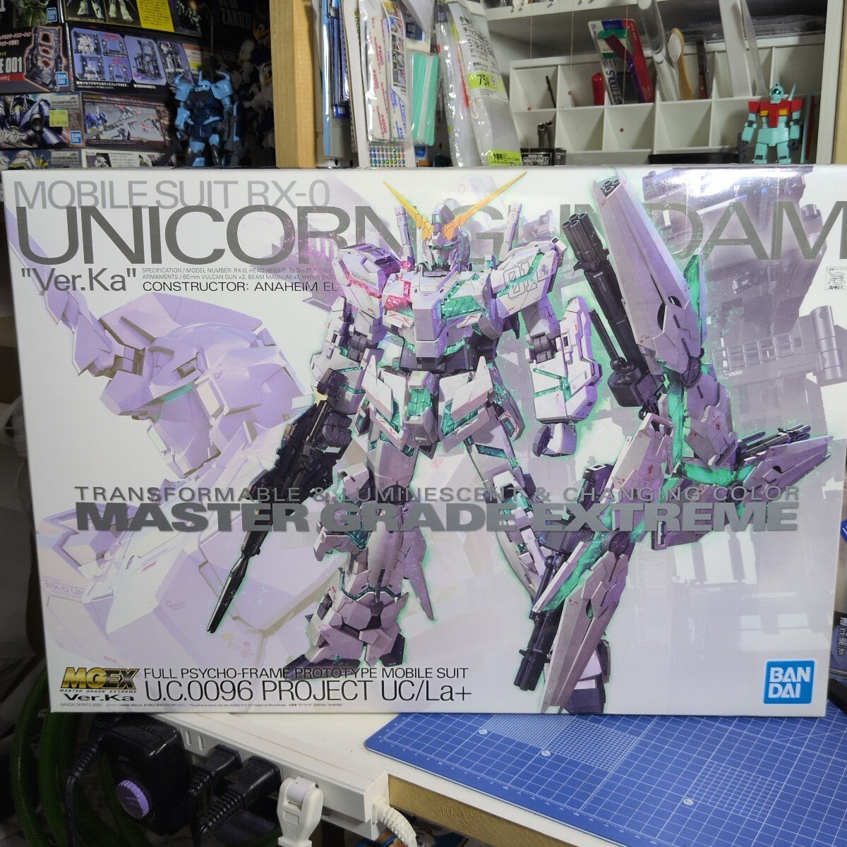 Yahoo!オークション -「mgex 1/100 ユニコーンガンダム ver.ka Yahoo!オークション -「mgex 1/100 ユニコーンガンダム ver.ka