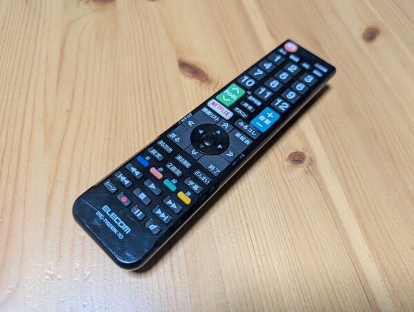 送料無料 即決/動作確認済/不良品返金保証】TVリモコン 信号確認済 ELECOM TV