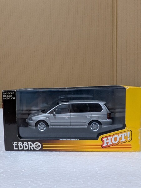 1/43 絶版エブロ EBBRO エブロ Honda ODYSSEY Absolute RA8 ホンダ オデッセイ アブソルート (サテンシルバー) HOT!