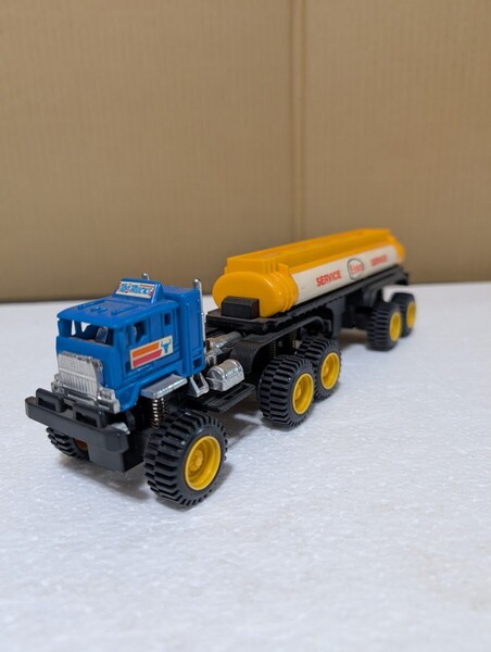 1986年 昭和当時物 昭和玩具 B.C.USA トレーラー TRAILER ESSOトレーラー トラクターヘッド TOPTRUCKS 駄菓子玩具 チープトイ