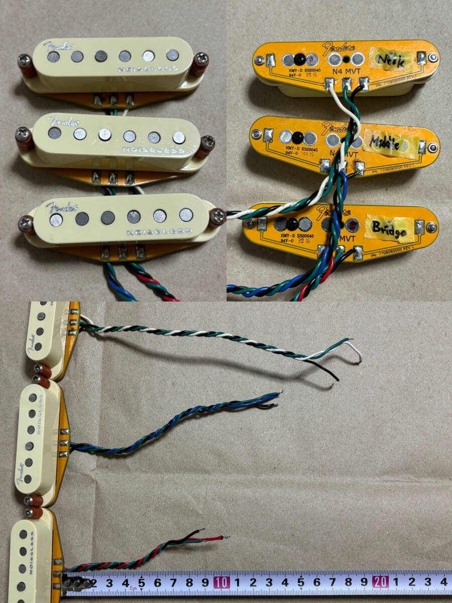 Yahoo!オークション -「fender noiseless」(ピックアップ Yahoo!オークション -「fender noiseless」(ピックアップ