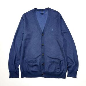 C105 POLO RALPH LAUREN ピマコットンカーディガン メンズ