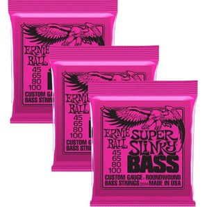【3個】SUPER SLiNKY ベース弦 2834 45-100