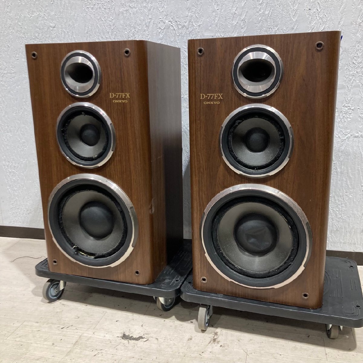 Yahoo!オークション -「onkyo d-77fx」(スピーカー本体) (ONKYO Yahoo!オークション -「onkyo d-77fx」(スピーカー本体) (ONKYO