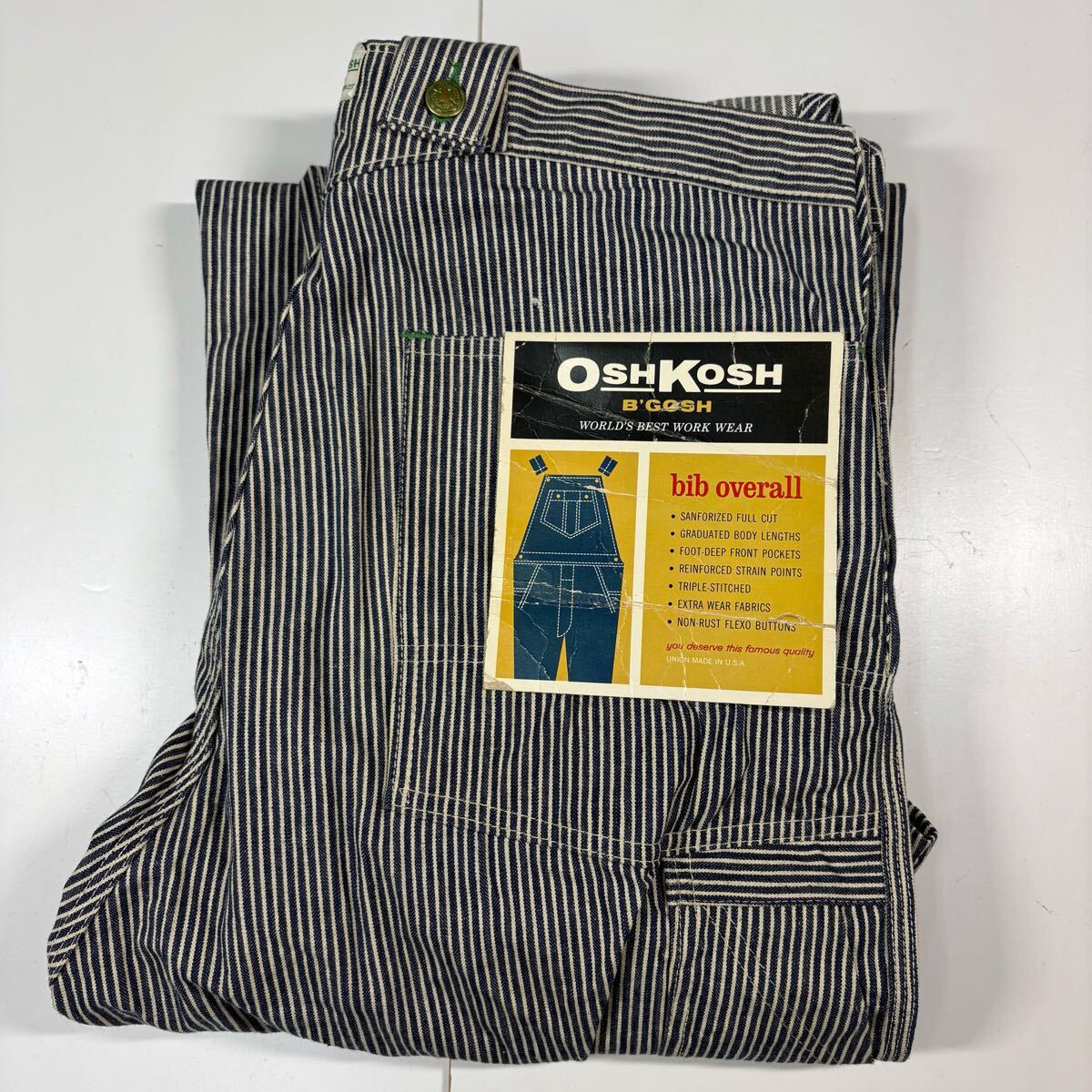 OshKosh 70s ローバック オーバーオール ビンテージ OshKosh 70s ローバック オーバーオール ビンテージ OshKosh 70s