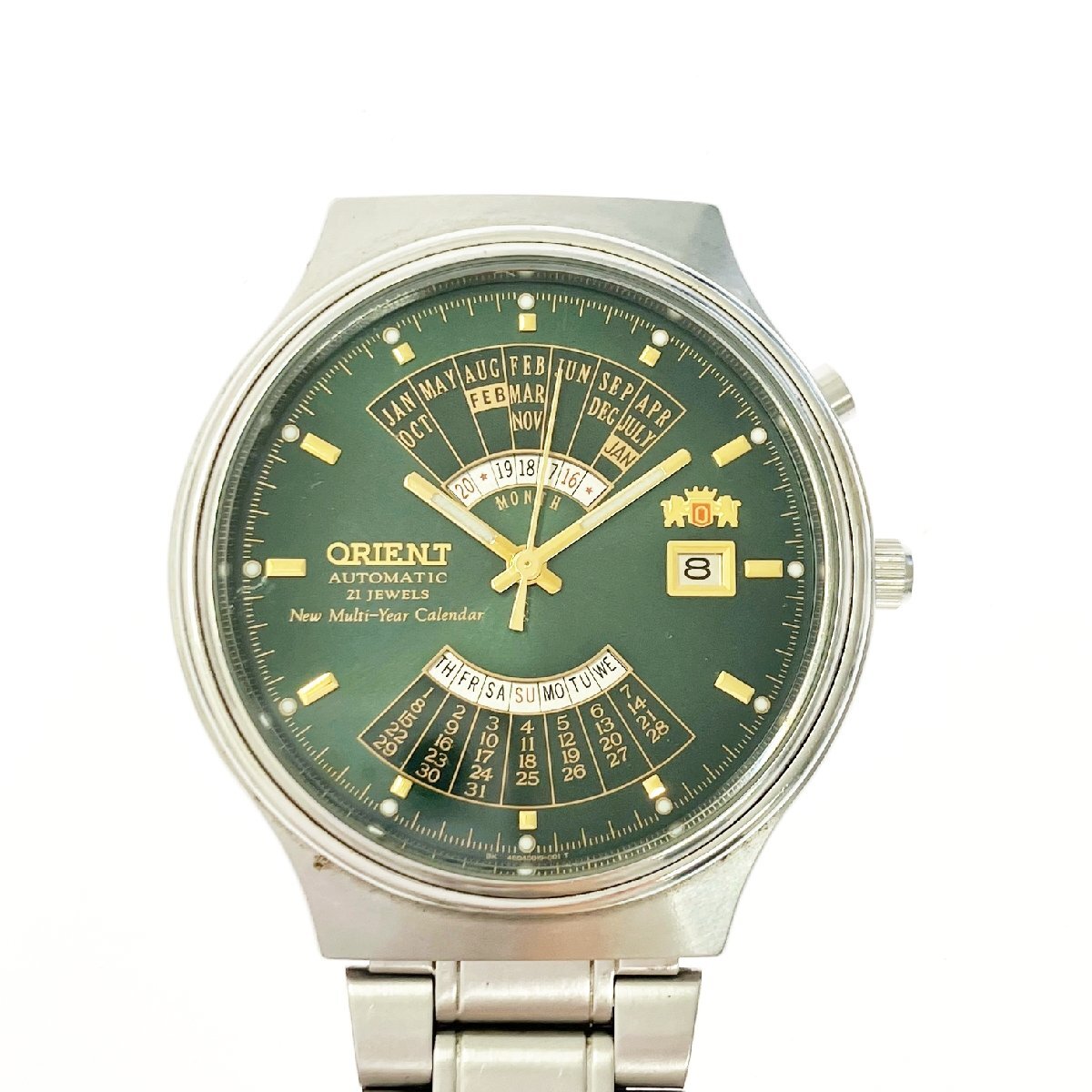 極美品【稼働品】ORIENT オリエント EU07 マルチカレンダー 自動巻き