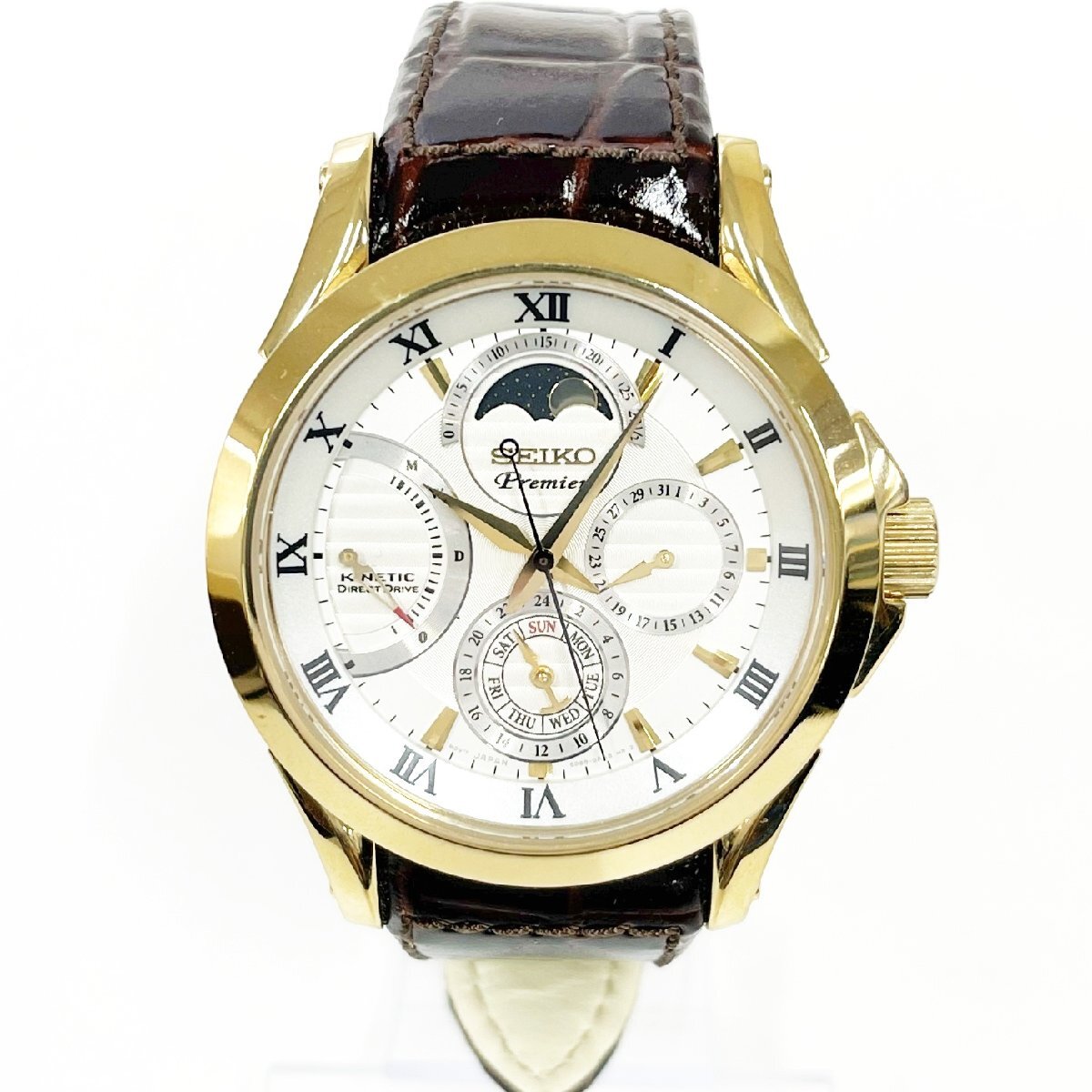 Amazon.co.jp: [セイコー]SEIKO 腕時計 PREMIER KINETIC