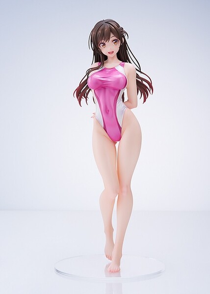 新品 水原千鶴 競泳水着Ver. フィギュア 彼女、お借りします 送料込み AMAKUNI ホビージャパン
