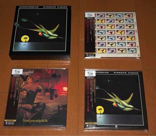 DU特典BOX SHM-CD 紙ジャケ ハミングバード / ダイアモンドの夜 密会 HUMMINGBIRD ジェフ・ベック・グループ ワンオーナー 長期暗所保管