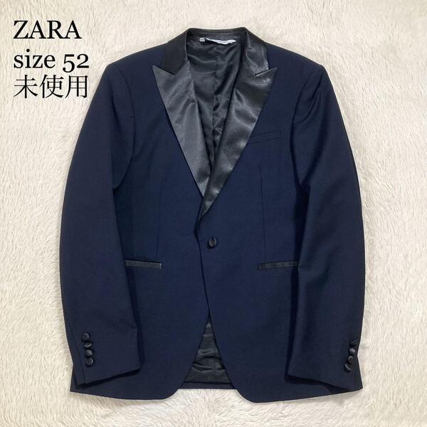 未使用 ZARA ザラ テーラードジャケット シングル 1ボタン ウール混
