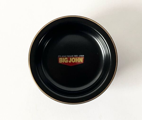 ビンテージ BIG JOHN ビッグジョン 非売品 小皿 ボウル 小物置き ヴィンテージ 昭和レトロ デニム ジーンズ ノベルティグッズ