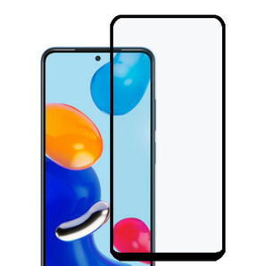 3枚入り Redmi Note10JE / Note10T 強化ガラスフィルム フルカバー Full Glue