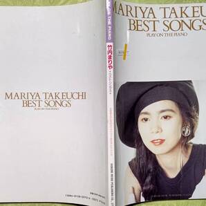 414-7 フルコーラス歌詞付きピアノ伴奏楽譜 竹内まりや ベストソングス 34曲 1989年9月20日 ドレミ楽譜