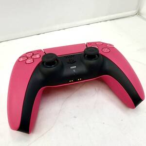 □■0428 PS5 プレイステーション5 ワイヤレスコントローラー CFI-ZCT1J コズミック レッド 動作確認済 中古品