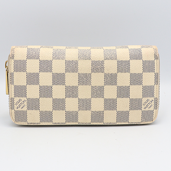 本物☆LOUIS VUITTON(ルイヴィトン)ダミエ・アズール ジッピーウォレット ラウンドファスナー長財布☆男女兼用 N41660 CA1162☆送料無料