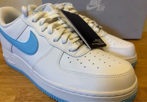 即決27cm NIKE AIR FORCE1 Low '07 University Blue FQ4296-100 エアフォース1 新品正規