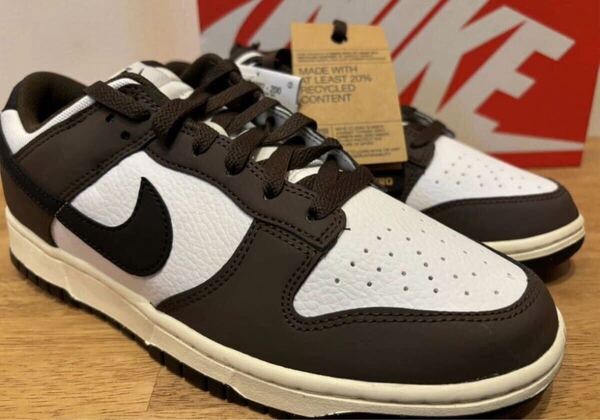 即決25.5cm NIKE DUNK LOW Next Nature Cacao Wowナイキ ダンク ロー ネクストネイチャー カカオワオ US7.5 HF4292-200
