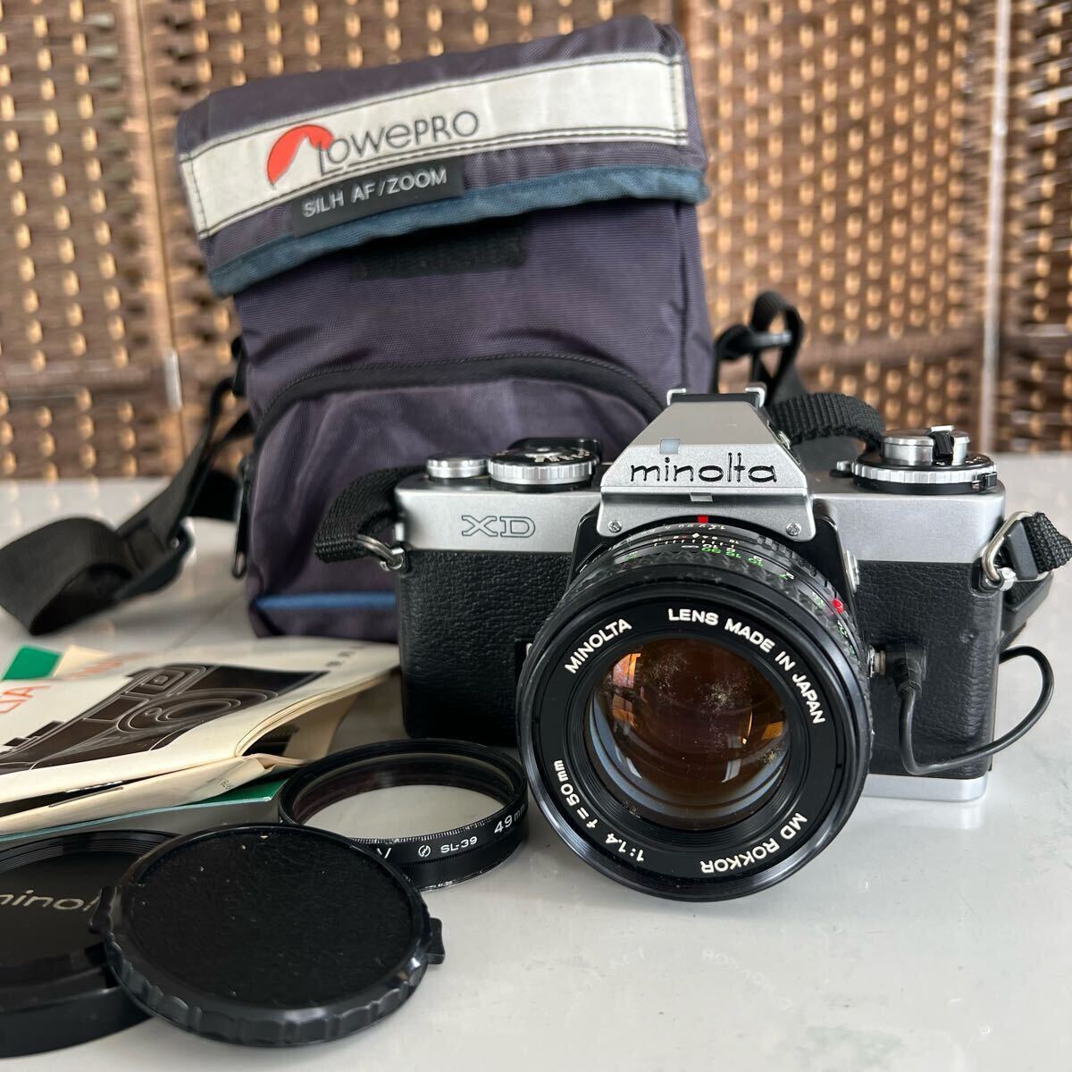 minolta ミノルタ XD 35mm フィルム 一眼レフ カメラ 訳有 美品