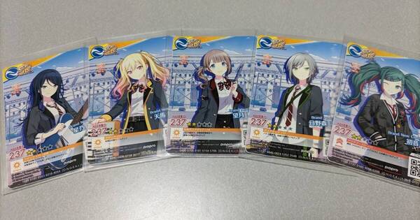 オンゲキ プロセカ Leo/Need 5枚セット カードプリント品 プロジェクトセカイ 初音ミク レオニード