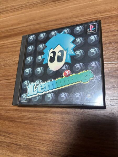 PS1ソフト 3Dレミングス 検)Lemmings 帯シール付き PlayStation プレイステーション