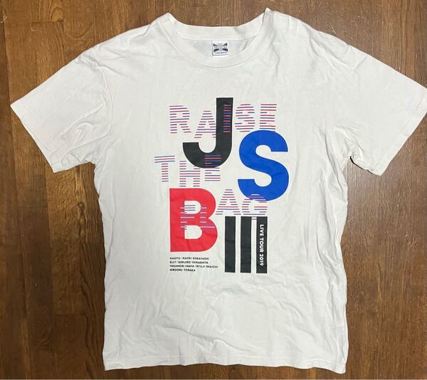 三代目JSB 「JSBⅢ Tシャツホワイト」Mサイズ 半袖 Tシャツ
