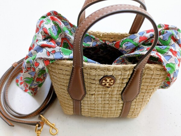 Tory Burch/BLAKE STRAW NANO TOTE