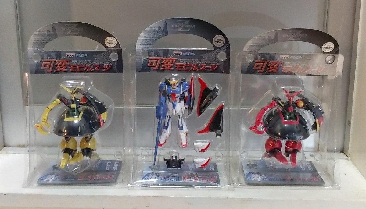 バンプレスト モビルスーツΖガンダム とるとるマスコット 全8種
