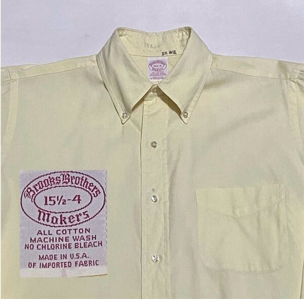 80's Brooks Brothers Makers ブルックスブラザーズ USA製 コットン オックスフォード ボタンダウンシャツ Mサイズ ビンテージ古着 oxford